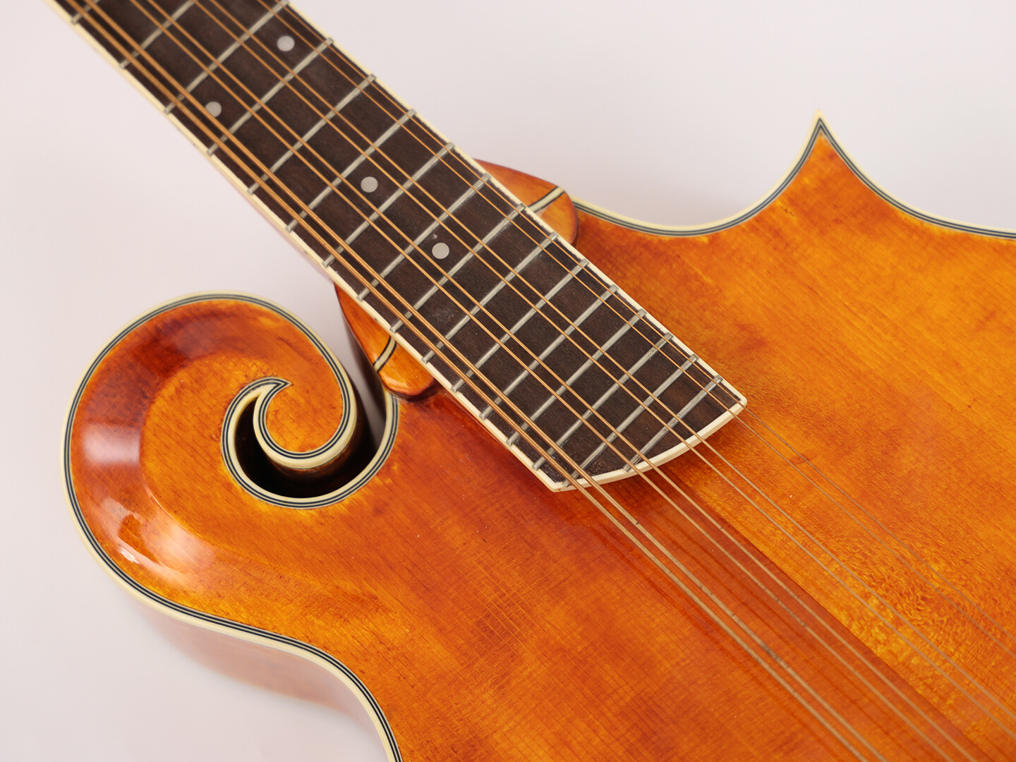 Afanti AA Flamed Maple Back and Side Gloss F Mandocello