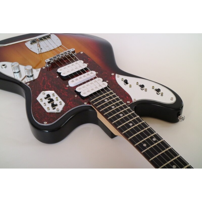 Afanti Customized Hsh Tremolo Bridge Rosewood Fingerboard Sunburst Electric Guitar