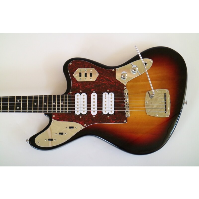Afanti Customized Hsh Tremolo Bridge Rosewood Fingerboard Sunburst Electric Guitar