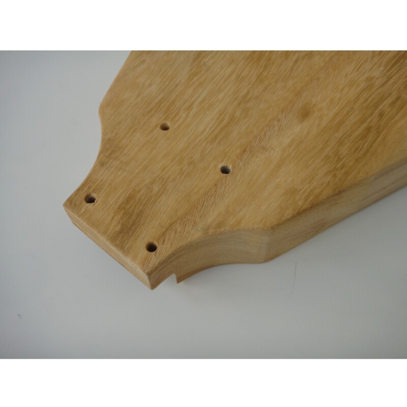 Afanti Paulownia Body with Flamed Maple Veneer DIY Electric Guitar Kit
