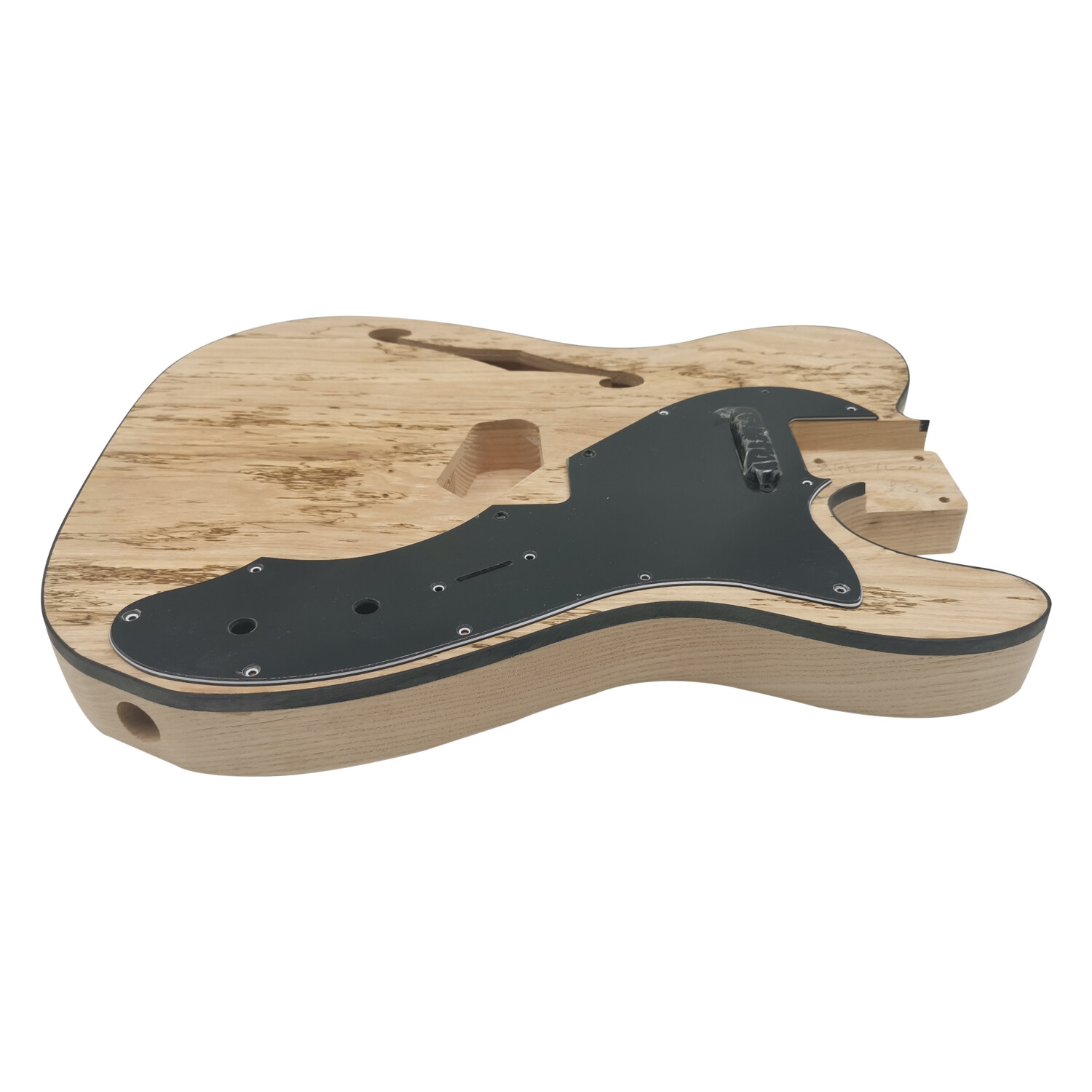 Ash body semi-hollow thinline Tele Electric Guitar Kit