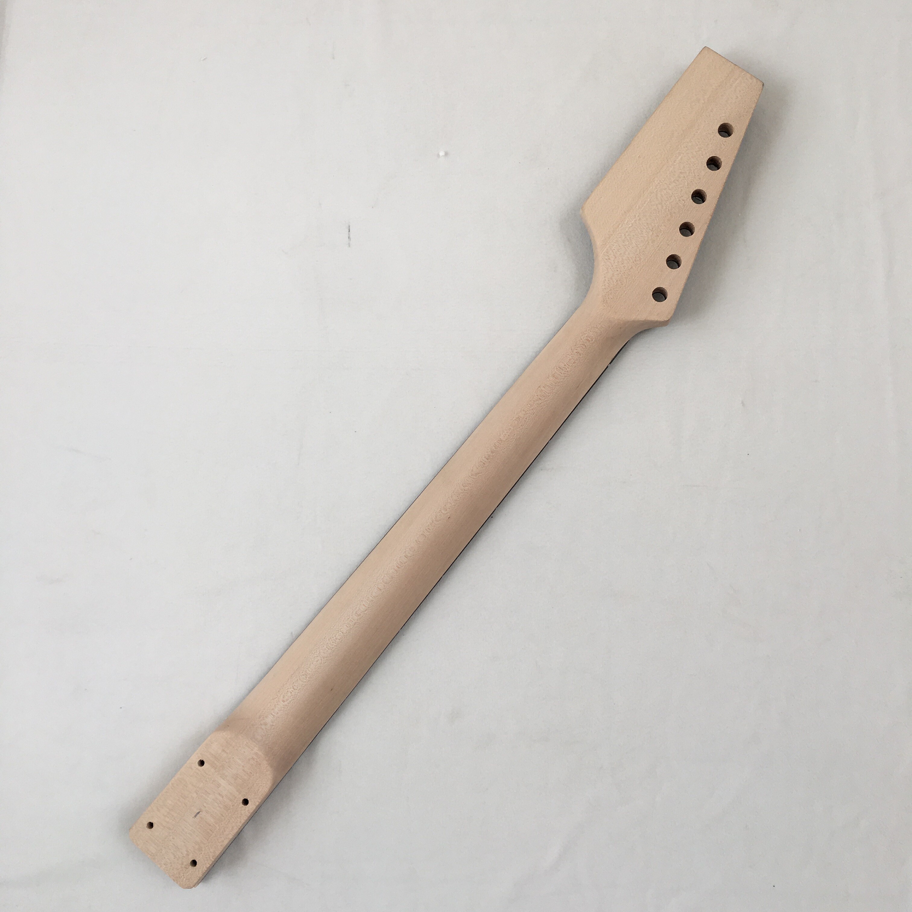 Ash body semi-hollow thinline electric guitar kit with Spalted maple veneer