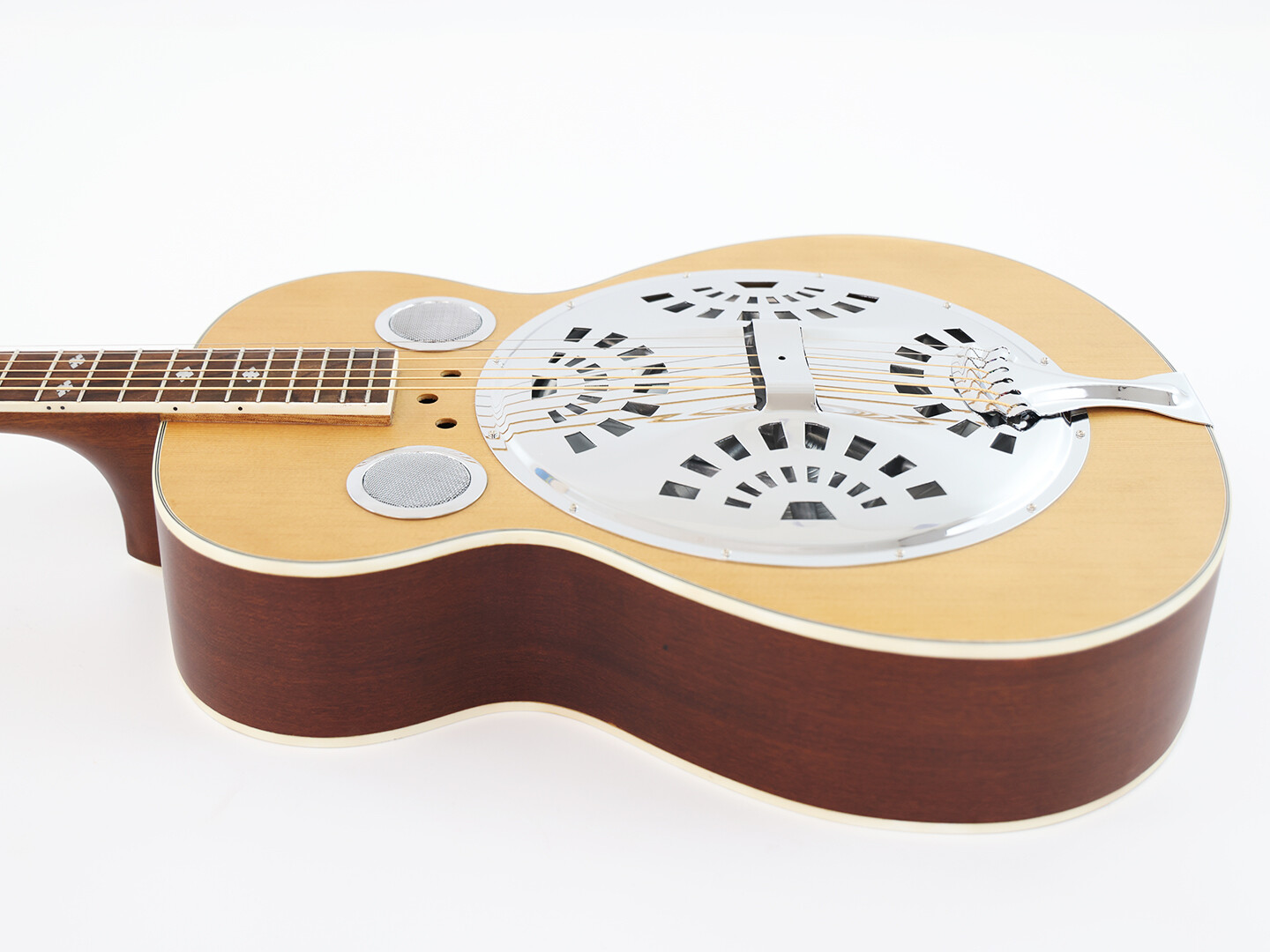 Mahogany Plywood Body Round Neck Dobro Resonator guitar