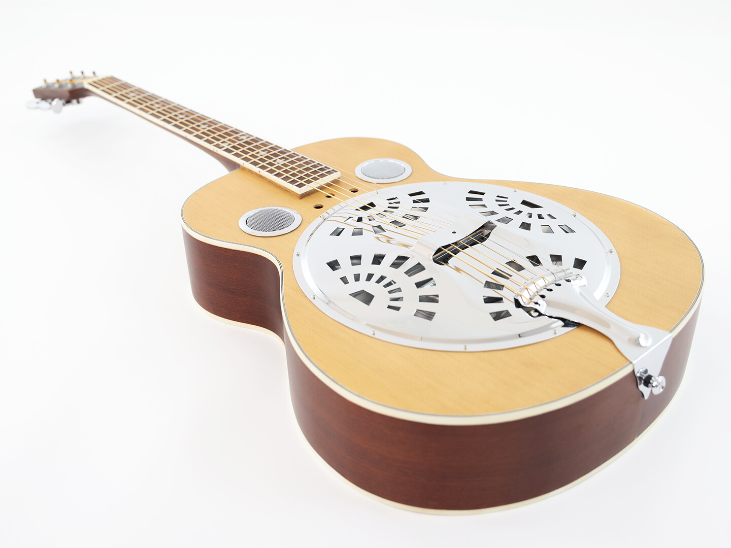 Mahogany Plywood Body Round Neck Dobro Resonator guitar