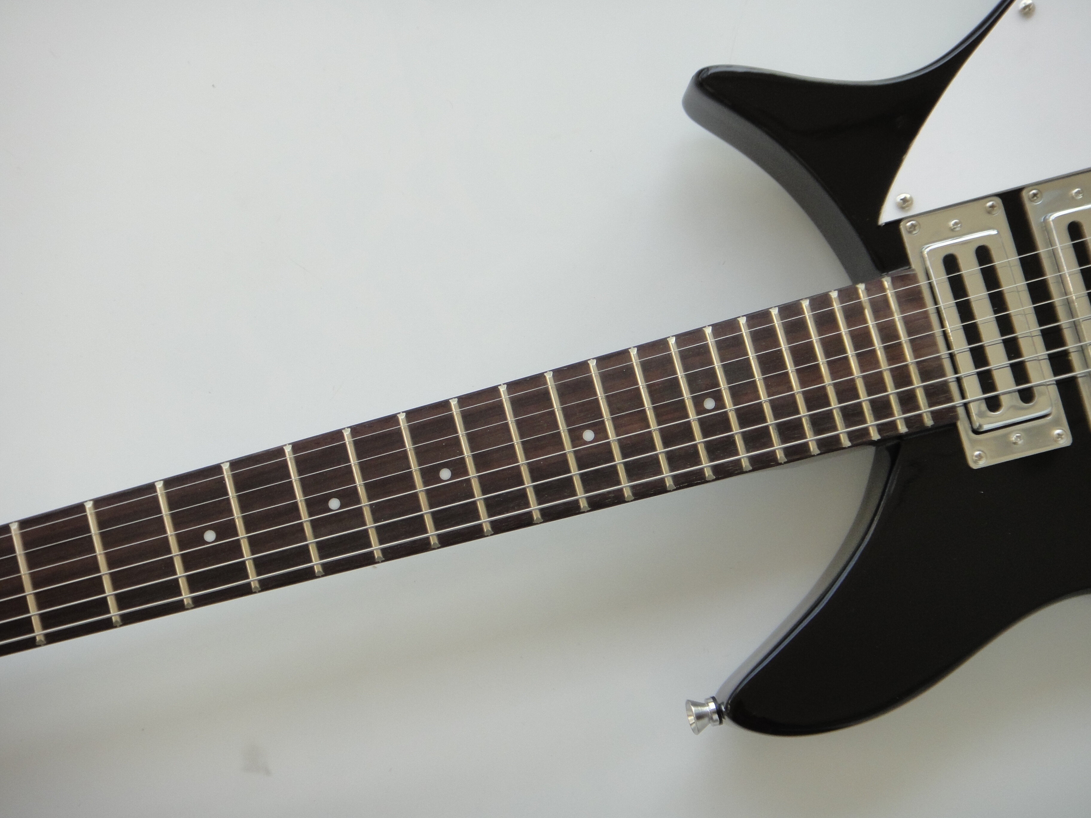 Afanti Rick Black Solid Body Electric Guitar