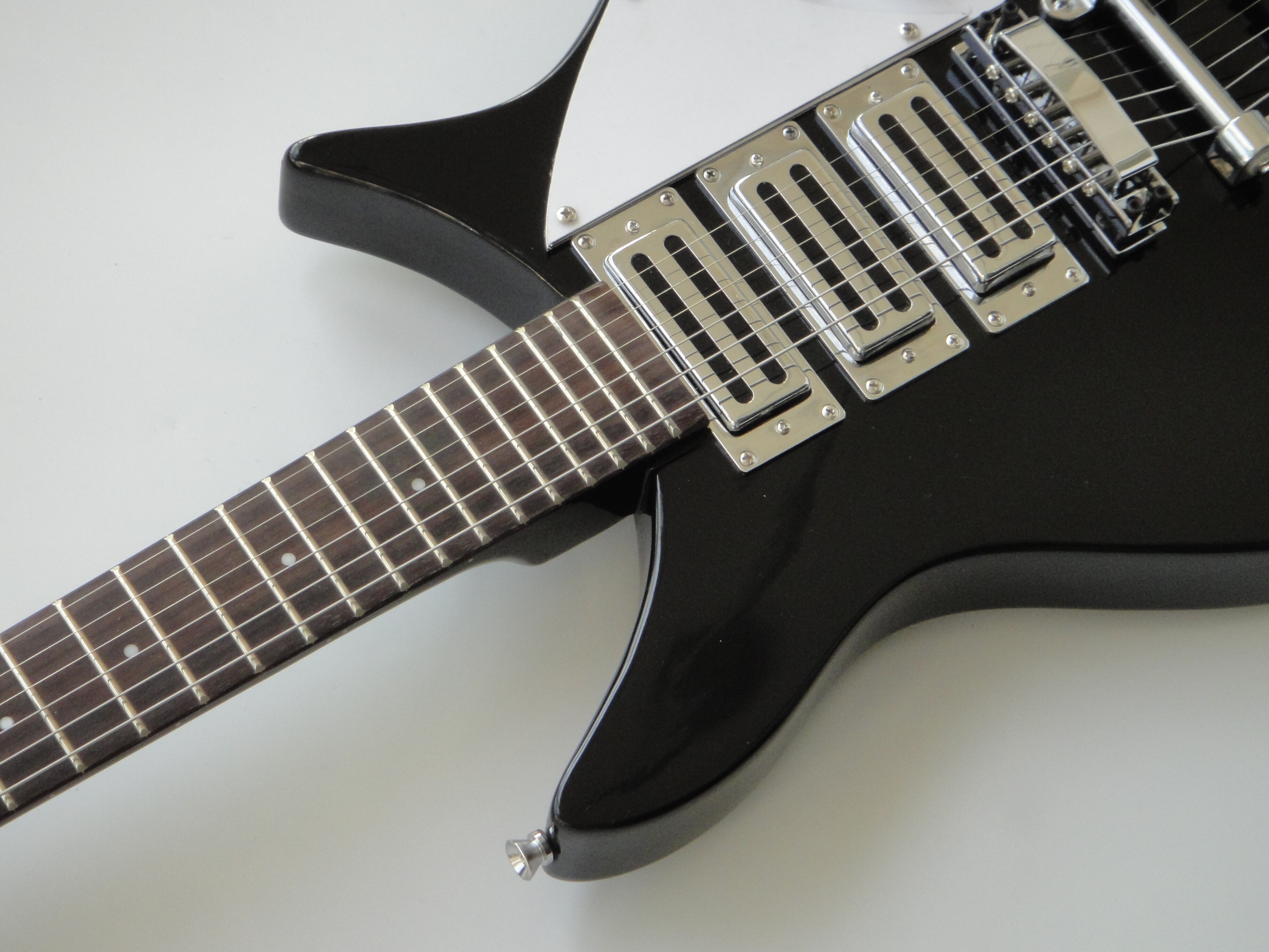 Afanti Rick Black Solid Body Electric Guitar