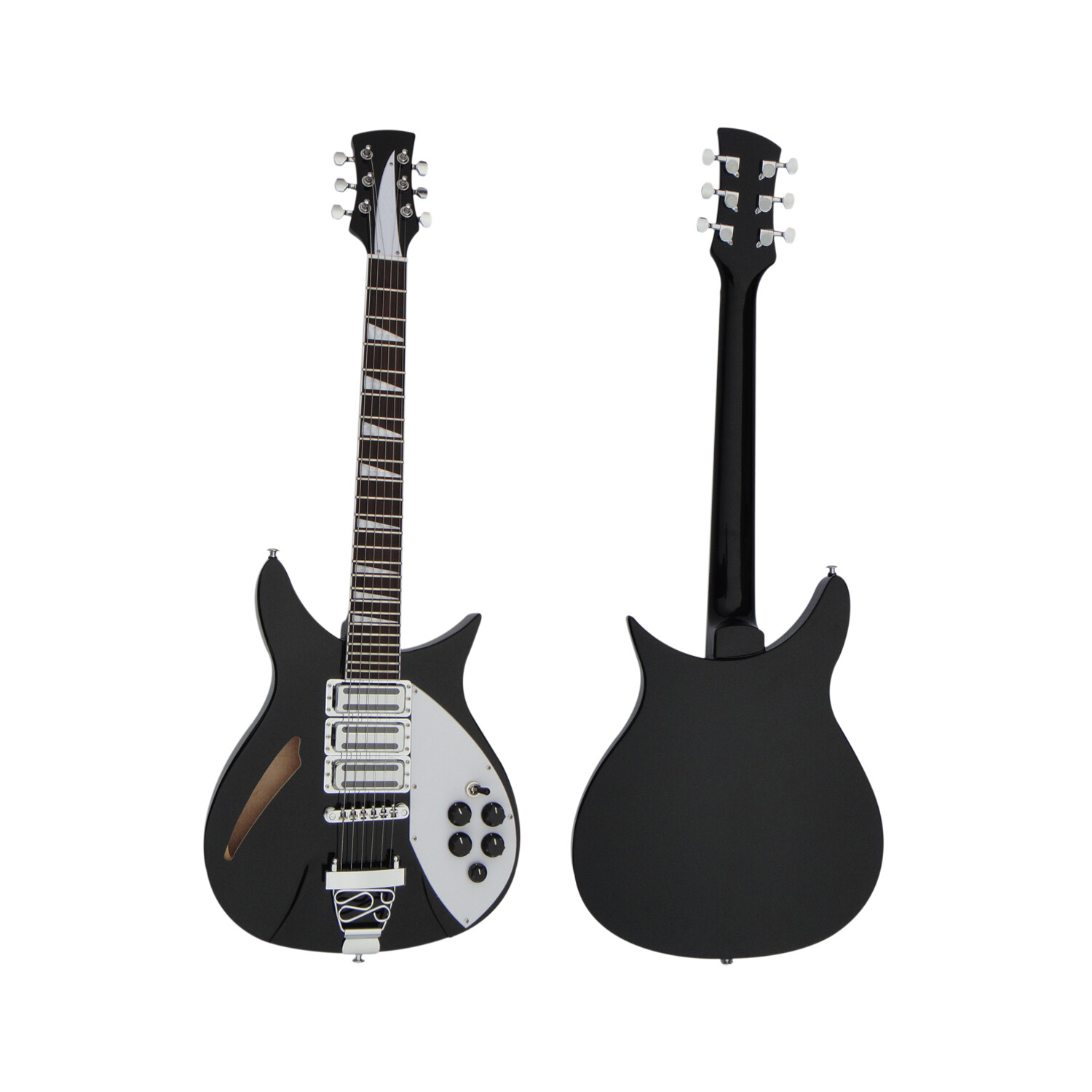 Afanti Semi-Hollow Body Rick Electric Guitar