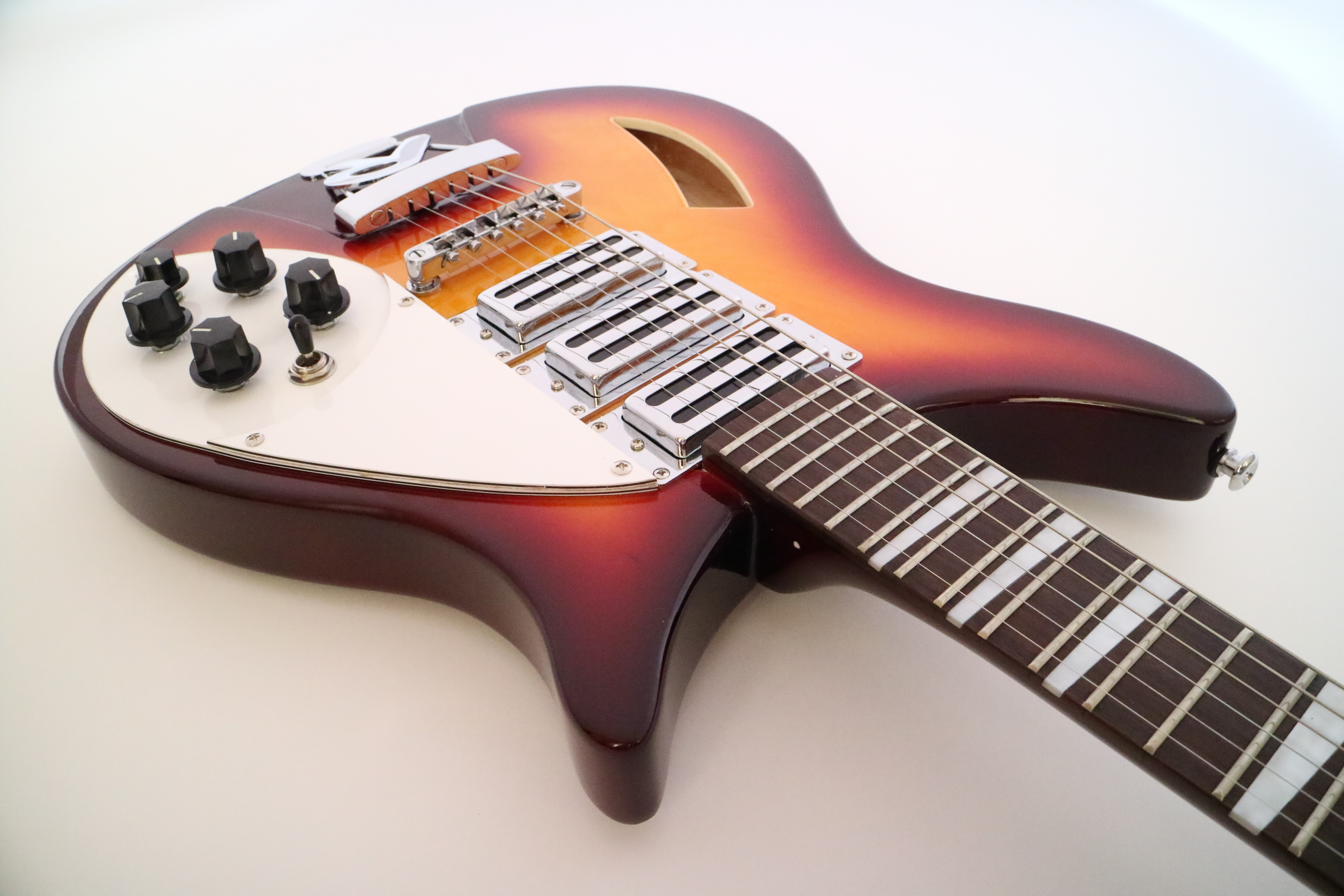 Afanti Rick Style Basswood Body Electric Guitar