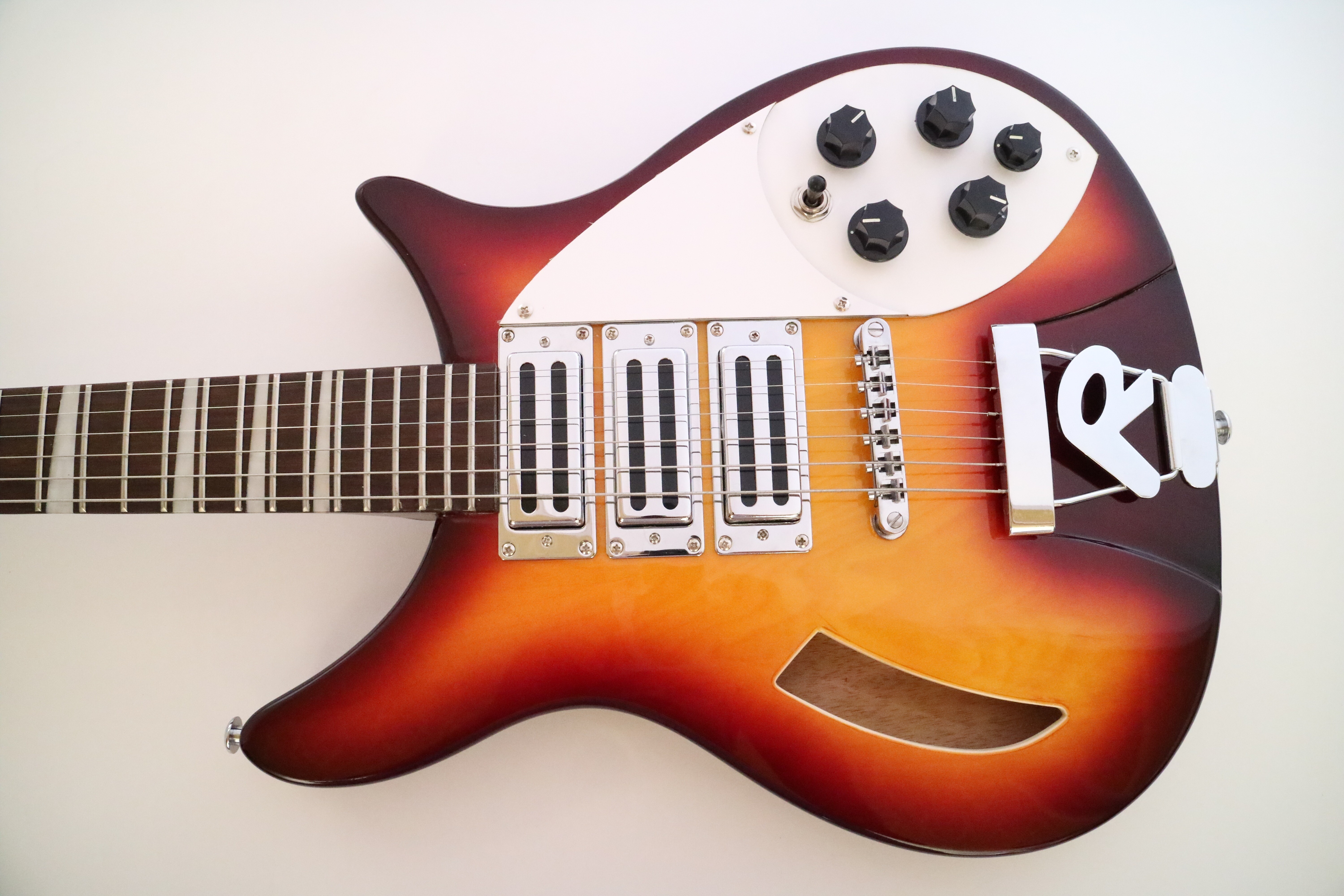 Afanti Rick Style Basswood Body Electric Guitar