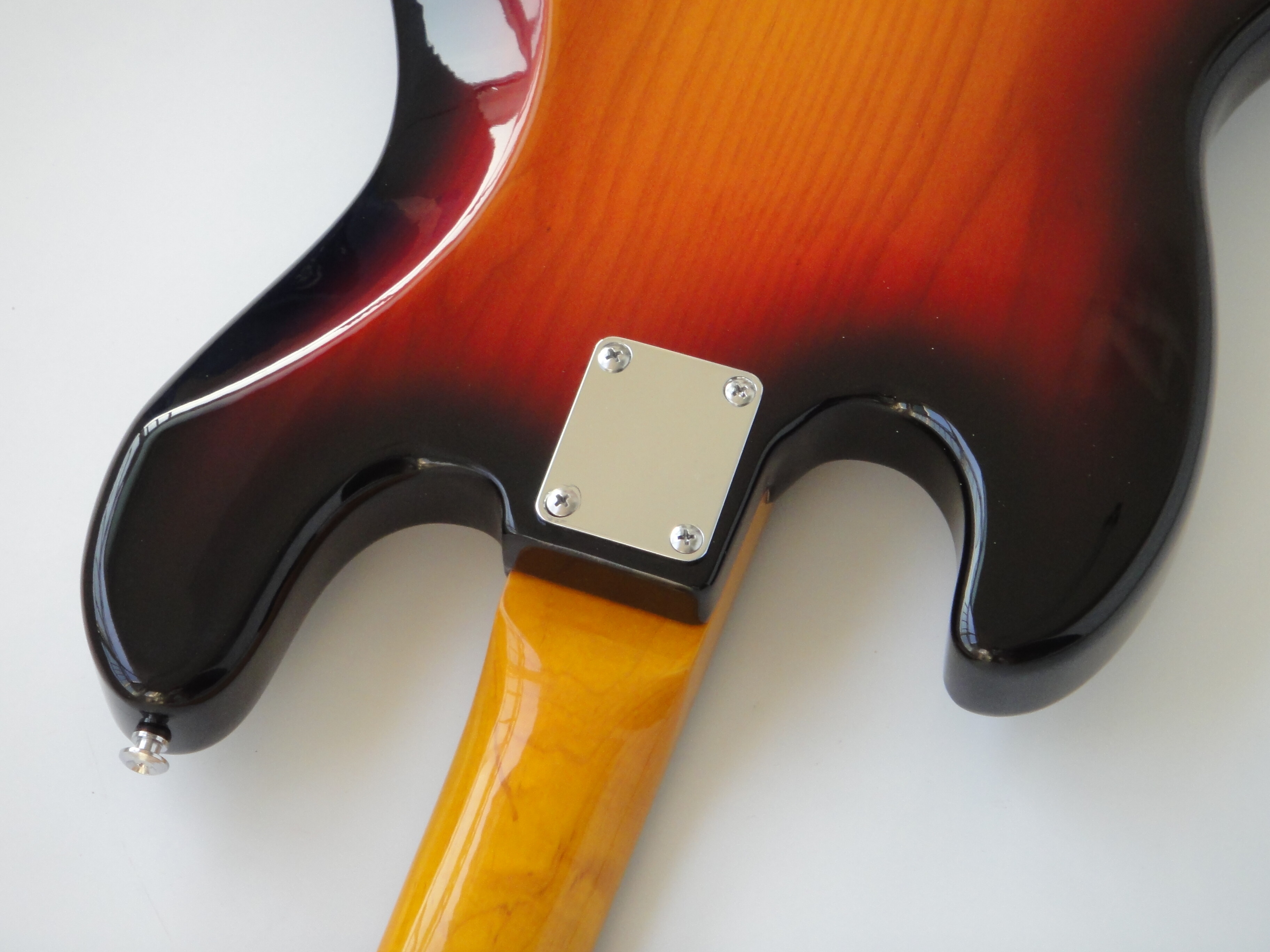 Afanti Customized  Maple Fingerboard Sunburst Electric Guitar