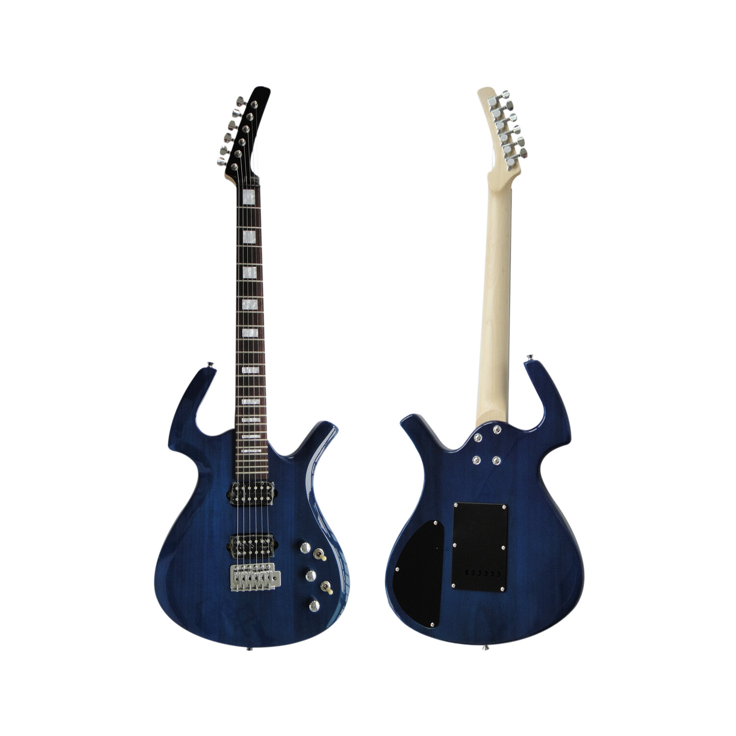 Afanti Customized Blue 6 Strings Parker Style Electric Guitar