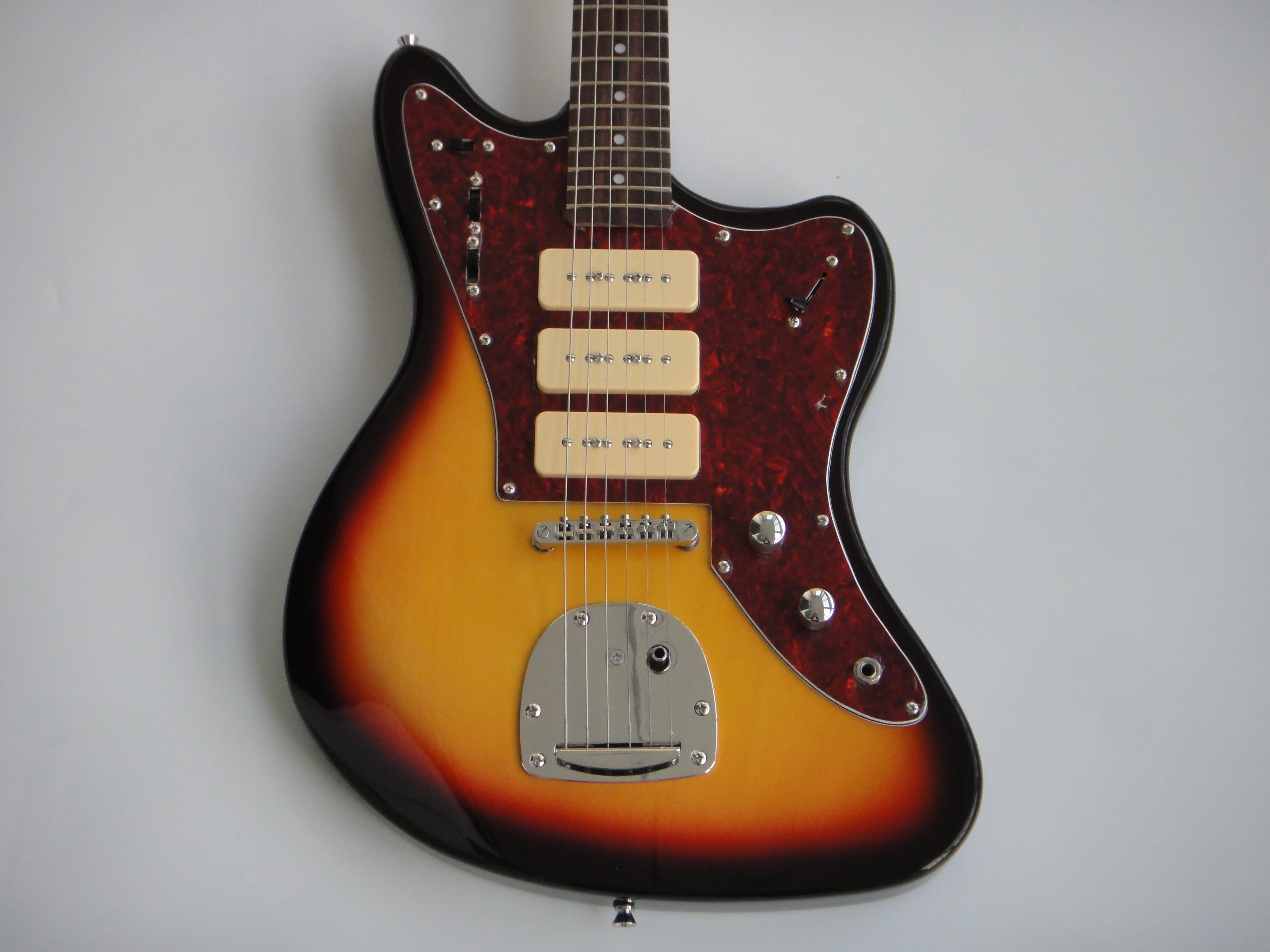 Afanti Customized Basewood Body  Sunburst Electric Guitar