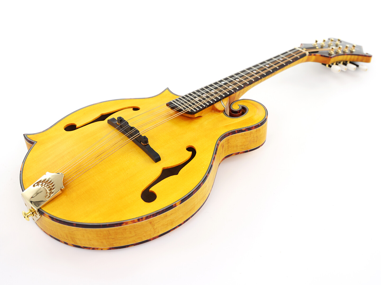 Afanti All Solid Hand-Carved AAA Spruce Top Left Handed F style Mandolin