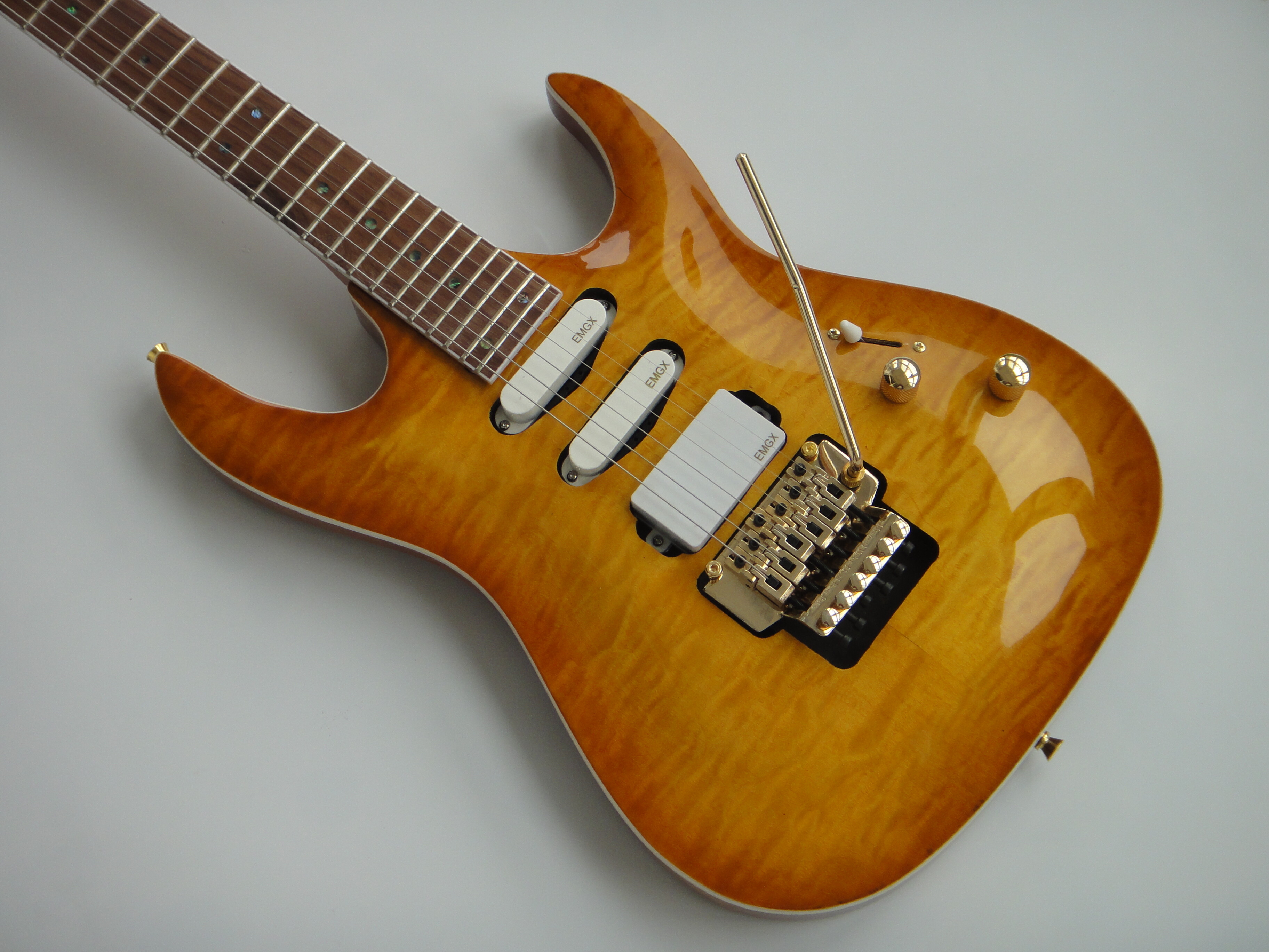Afanti Bolt On Basswood with Quilted Maple veneer Electric Guitar