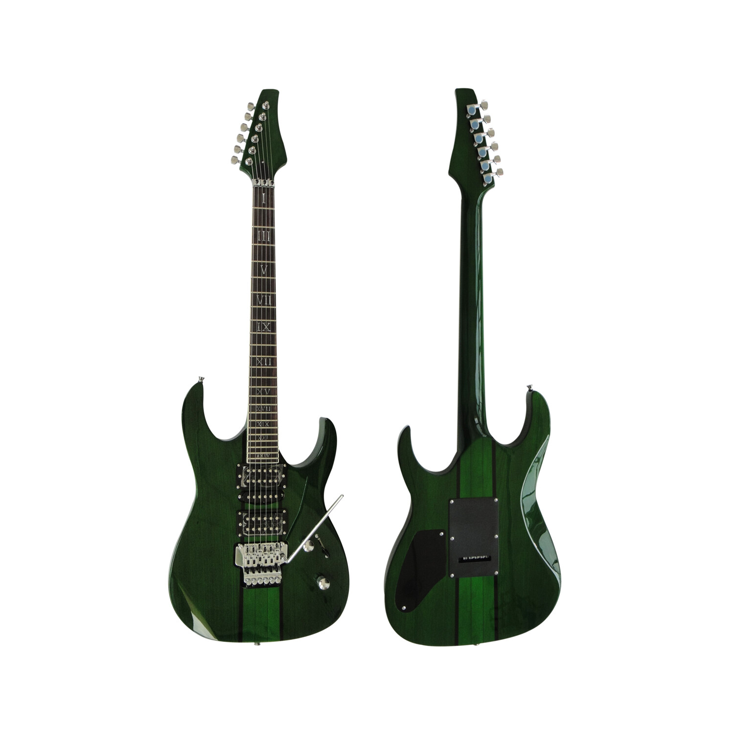 Afanti Customized Neck Through Basswood Body 6 String Electric Guitar
