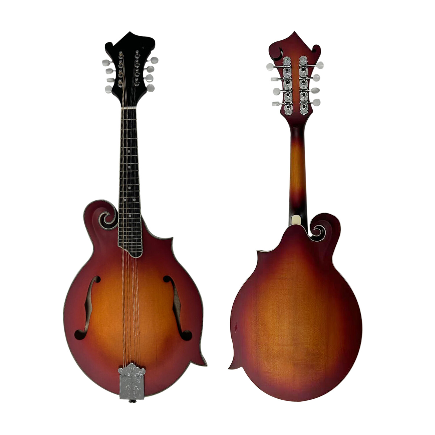 Afanti Handed Made Solid Spruce Top Sunburst Maple F Mandolin