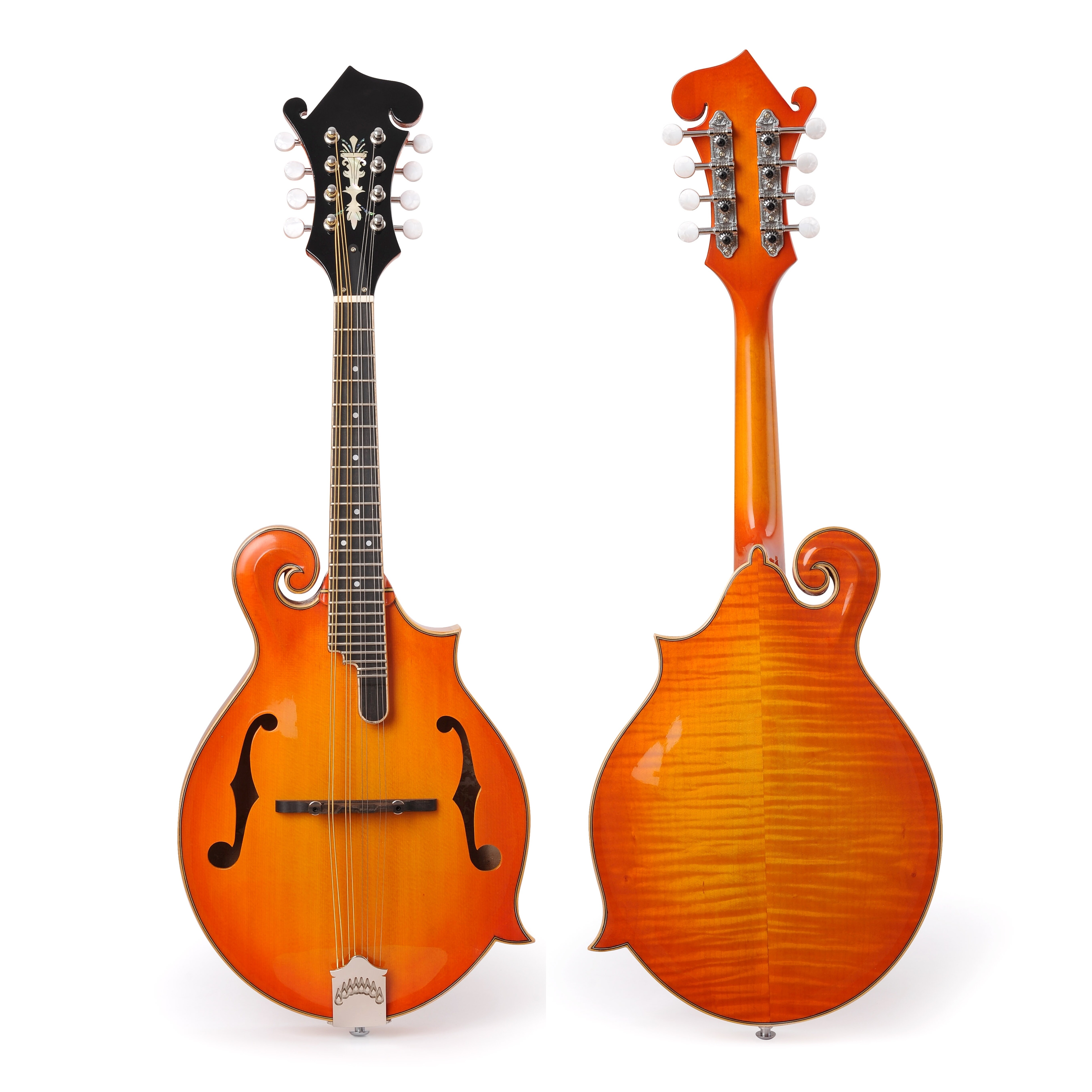 Afanti Music Custom Grand Handmade F Style Mandolin Solid AAA Spruce Top