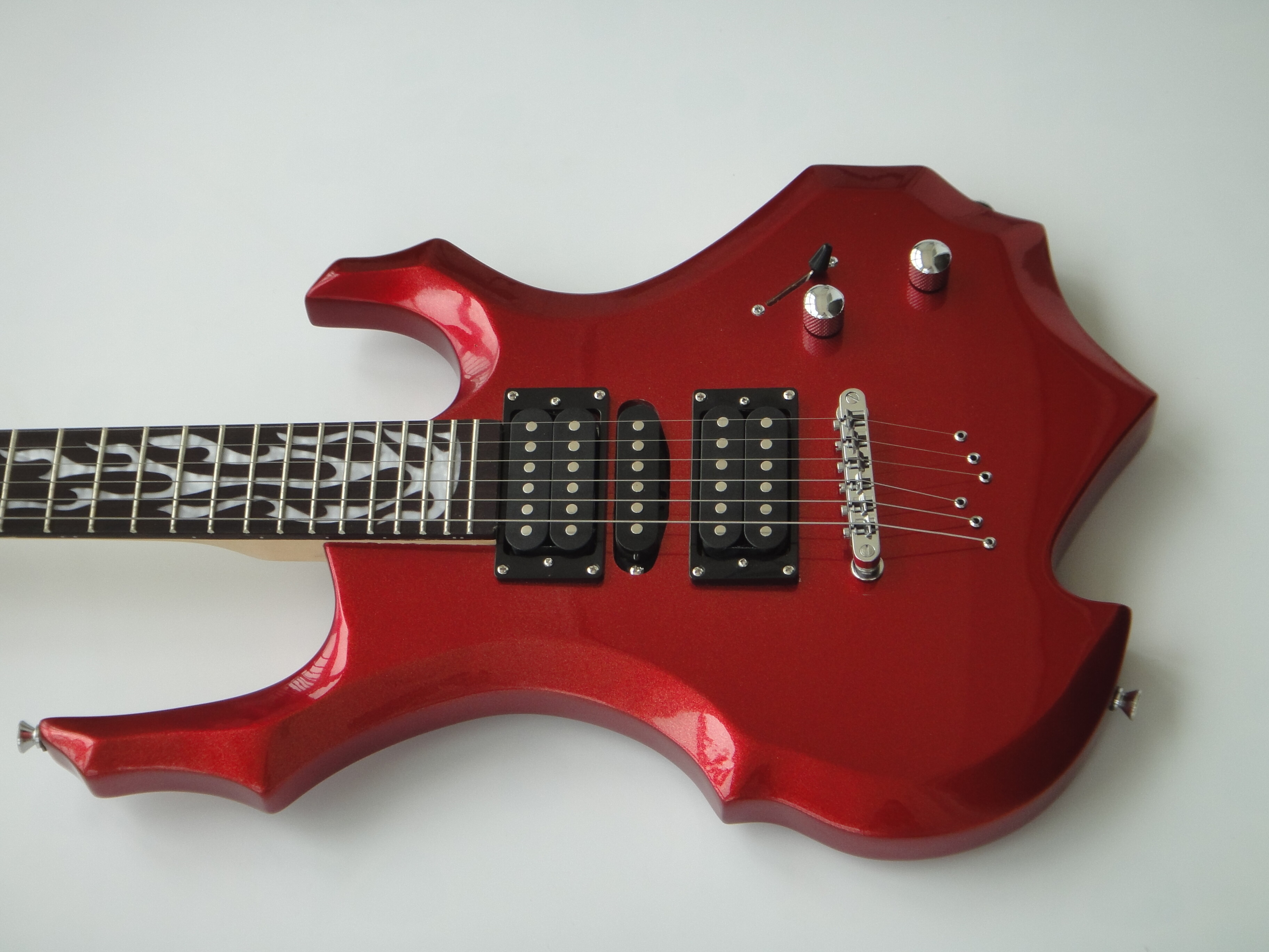 Afanti Customized 6 Strings Red Color Electric Guitar