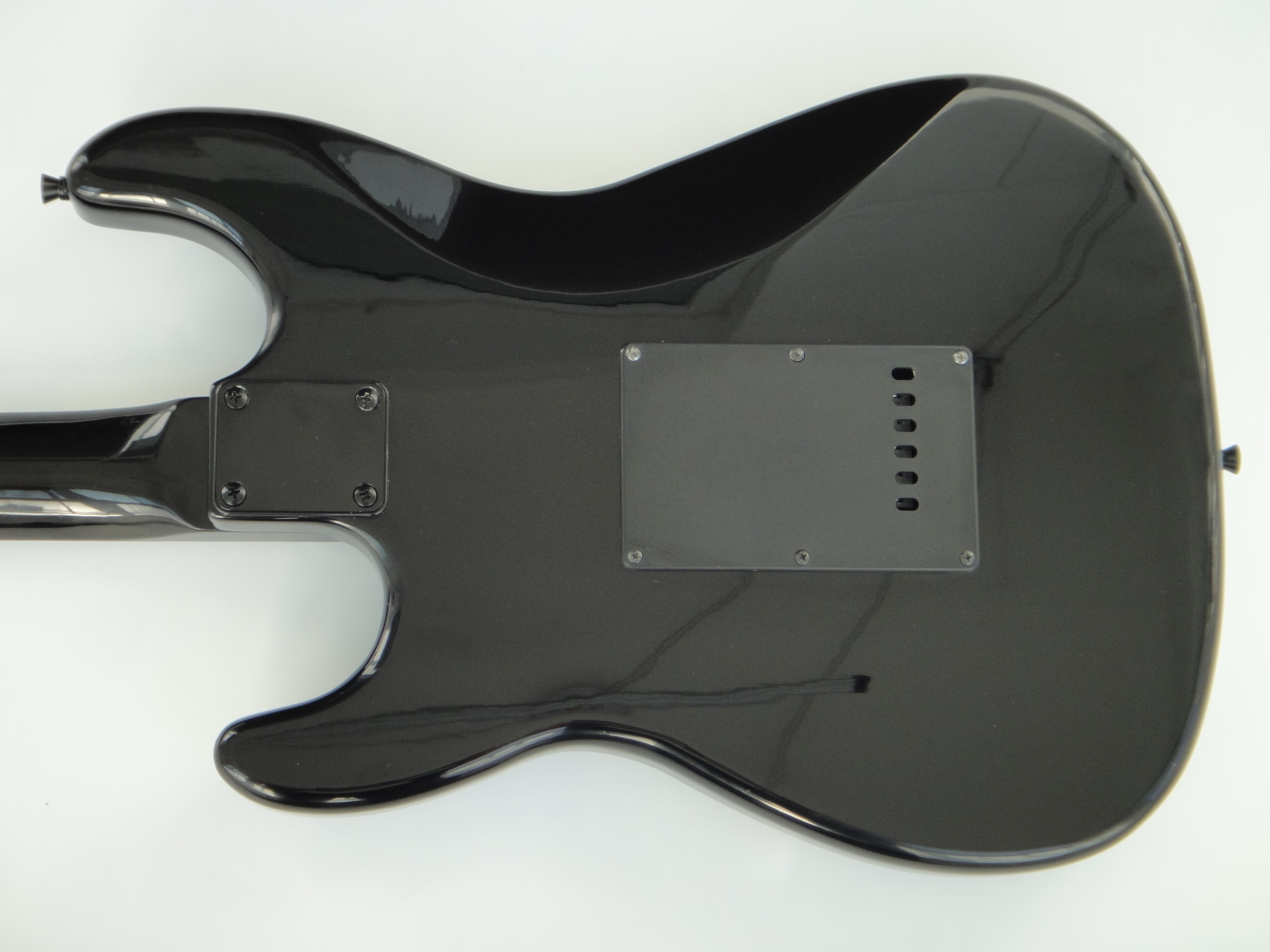 Afanti Customized Ancient SSS Pickups Mahogany Body Black Electric Guitar