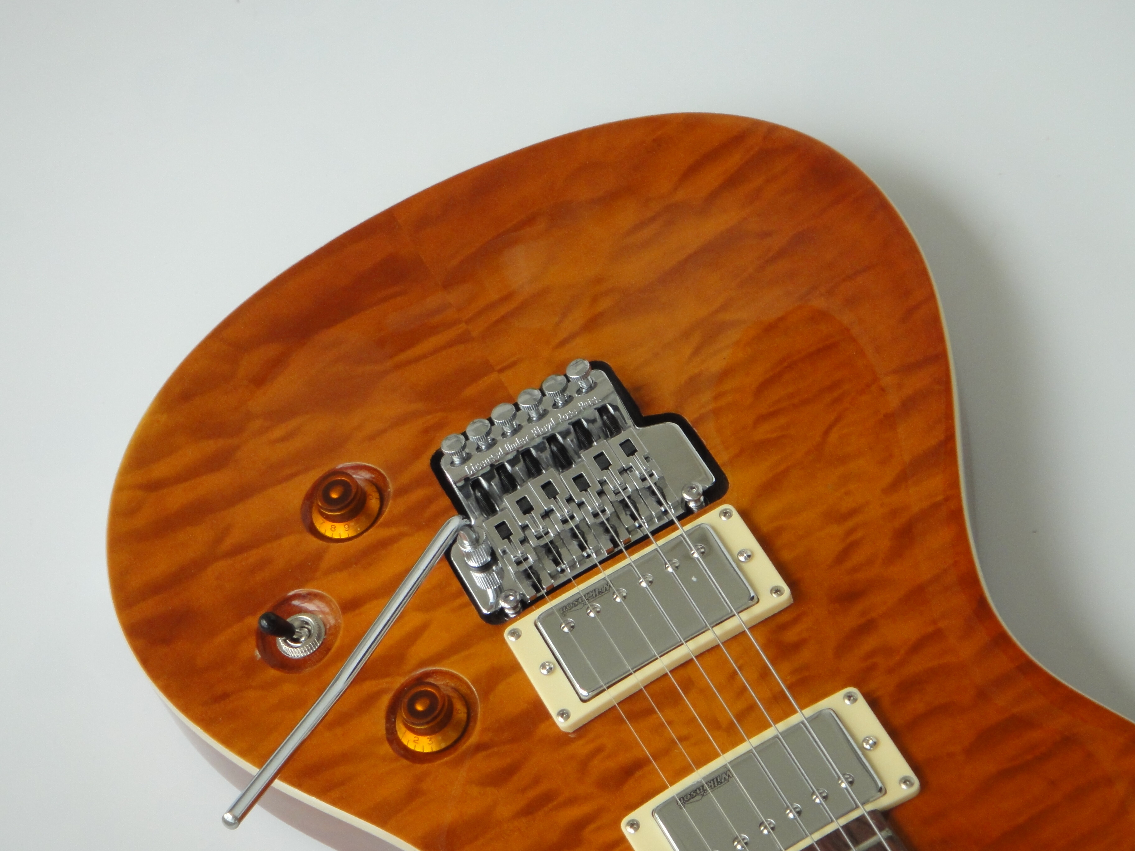 Afanti Basswood with Quilted Maple Veneer Electric Guitar