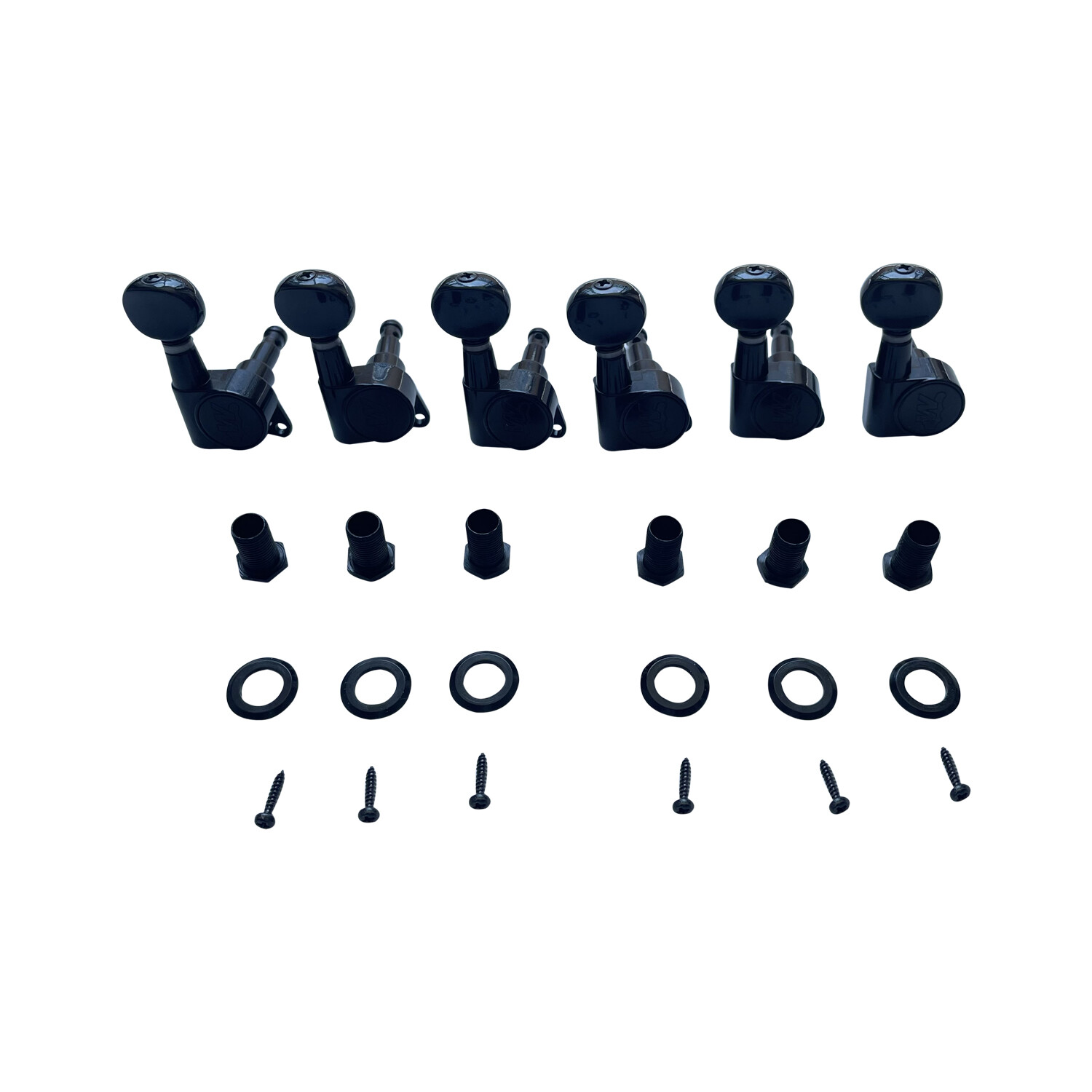 Afanti 6R Back Sealed Electric Guitar Tuning Key Pegs