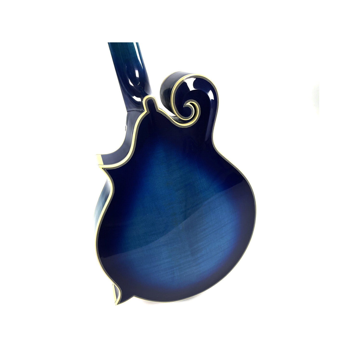 Afanti Handmade AB solid spruce top F style blue Mandolin