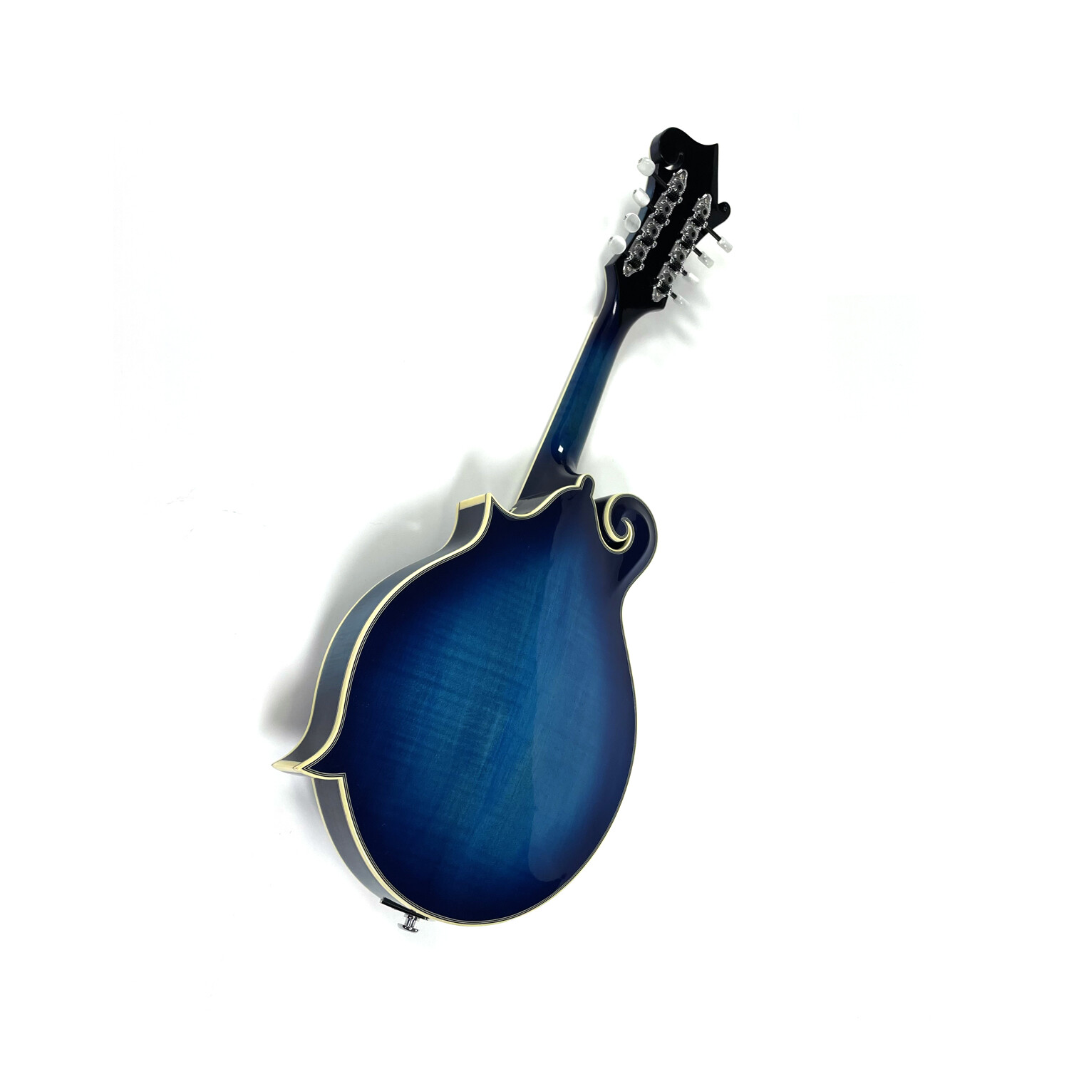 Afanti AB solid Flamed Maple Back and Side Blue Color F Mandolin