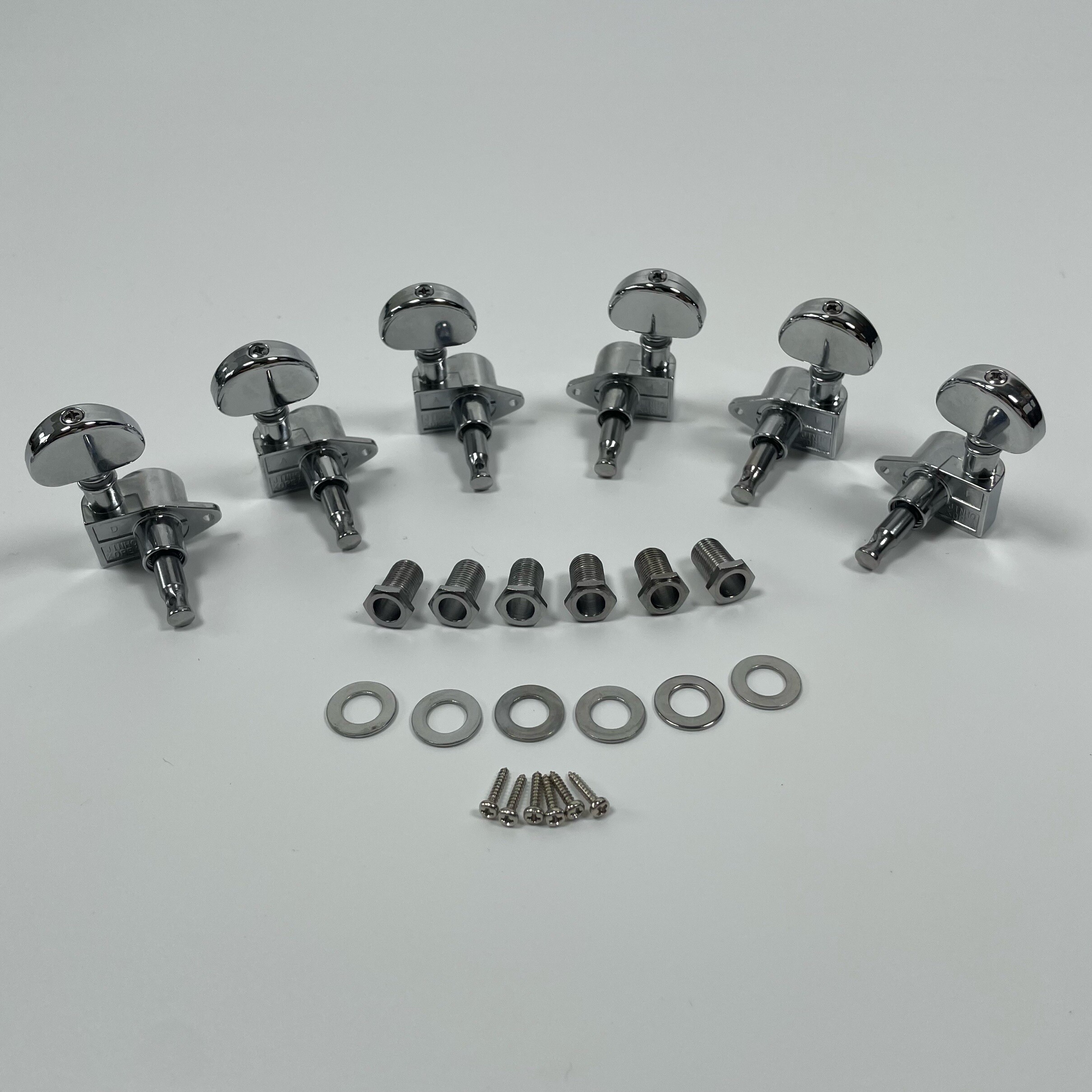 Chrome 3r3l Electric Guitar Machine Heads