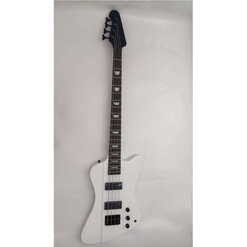 Afanti 4 String White Color Electric Bass Guitar