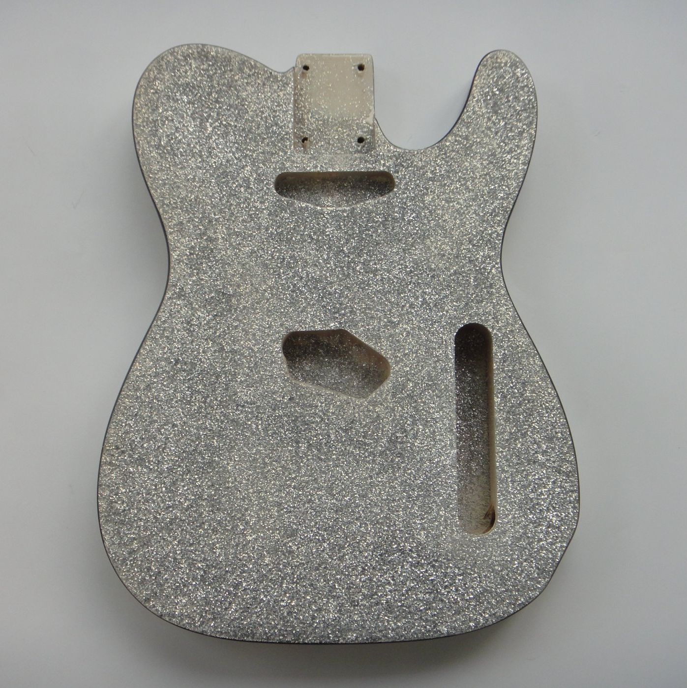 Afanti Silver Metal Flake Color Ash Wood Tl Guitar Body Afanti Silver Metal Flake Color Ash Wood Tl Guitar Body