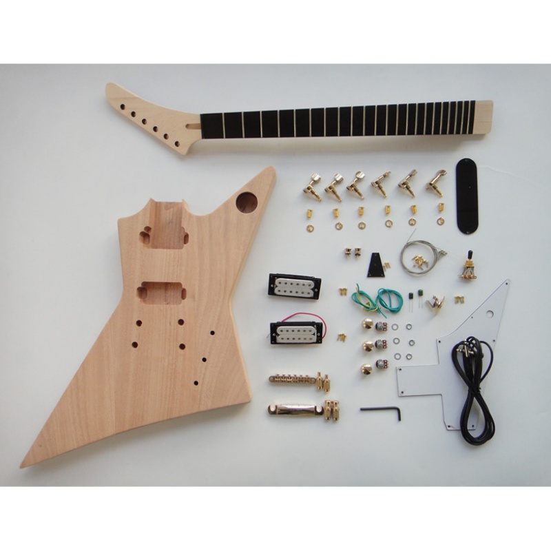Afanti Unfinished Build Your Own DIY Electric Guitar Kit
