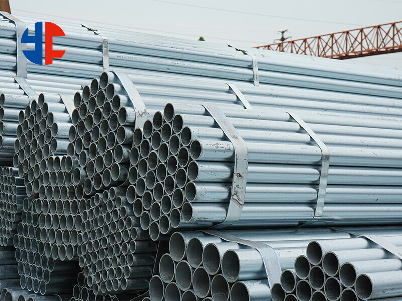 Hot Dip Galvanized Round Steel Pipe For Construction