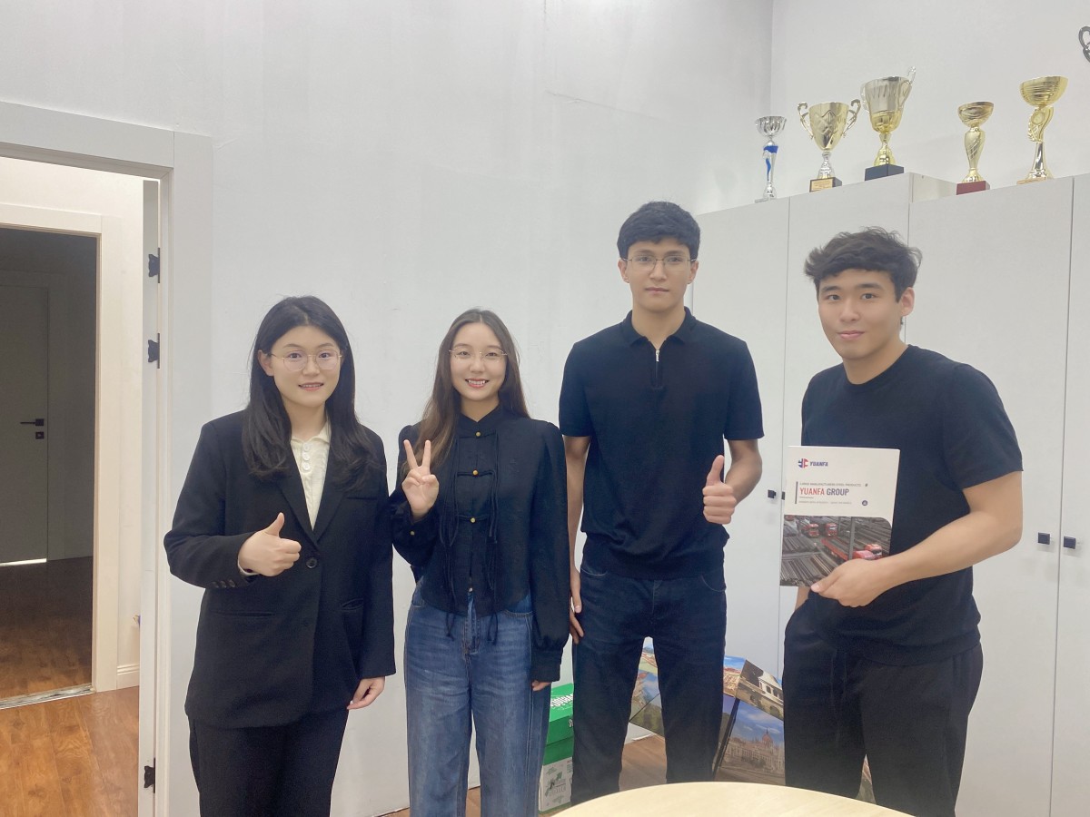 加强与哈萨克斯坦的合作伙伴关系：山东元发金属制造拜访客户