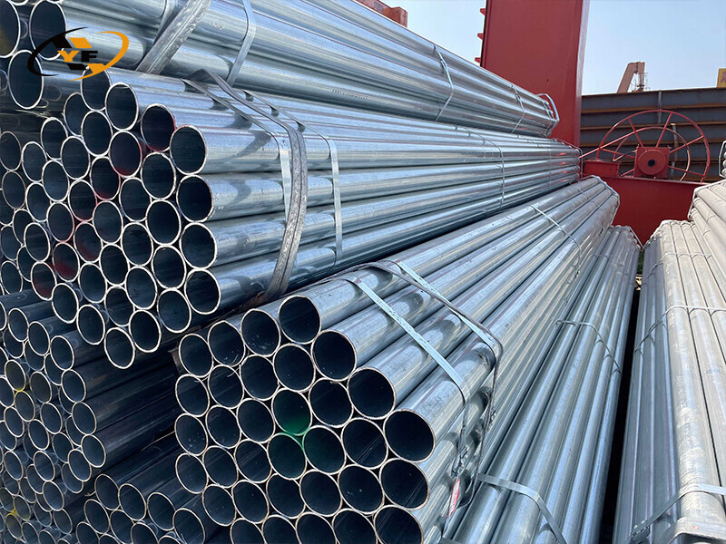 Tubo de acero galvanizado en caliente redondo sin costuras Aisi de 6 metros Dx51 Dx52