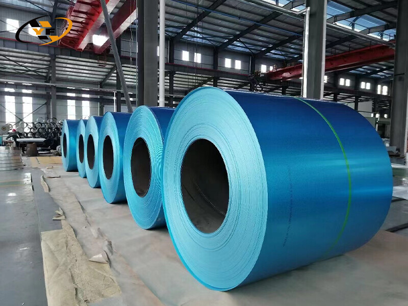 Bobina de acero galvanizado prepintado PPGI con entrega de fábrica