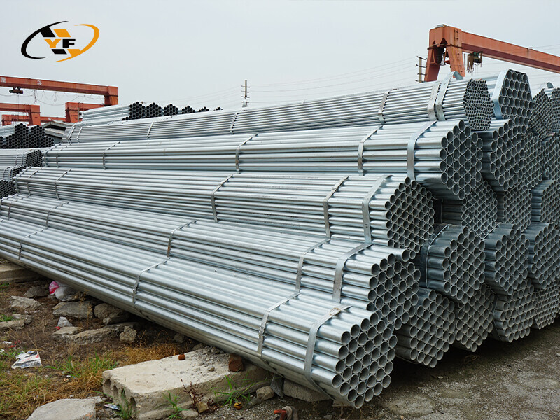 Tubo redondo galvanizado Tubo galvanizado de 80 mm Tubo de acero galvanizado