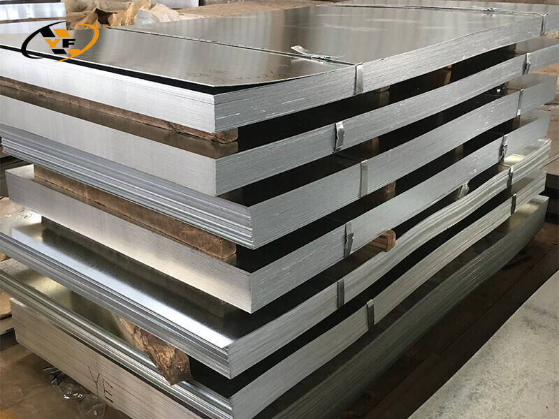 Placa de acero galvanizado laminado en frío SS400 de 3 mm