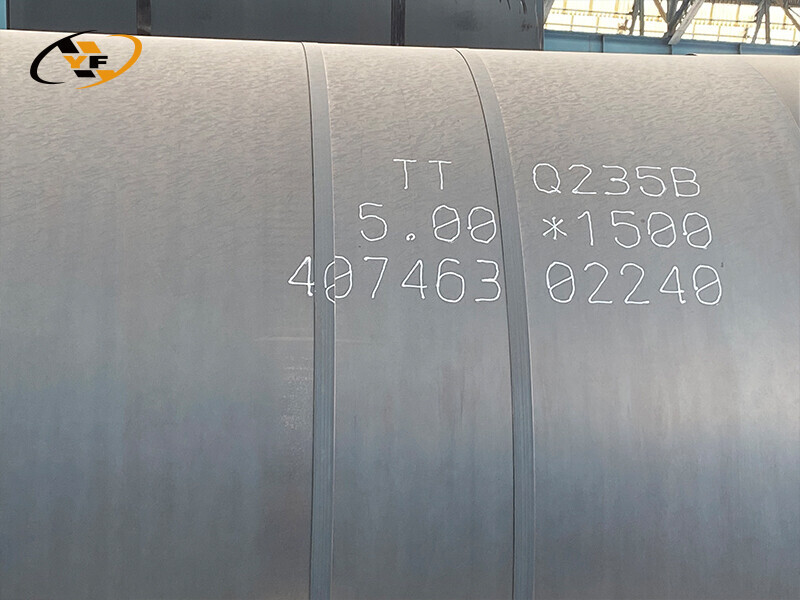 ASTM A36 A283 Hot Rolled bobinas de chapa de acero suave / suave placa de acero al carbono / hierro laminado en caliente HRC Q235B SS400 tira de bobina de acero