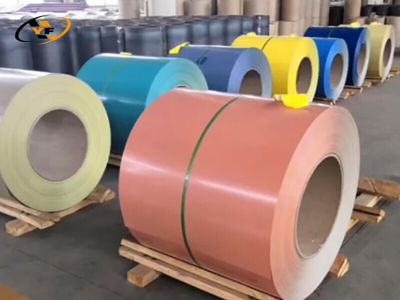 Bobina de chapa de acero galvanizado revestido de color laminado en frío ASTM A792