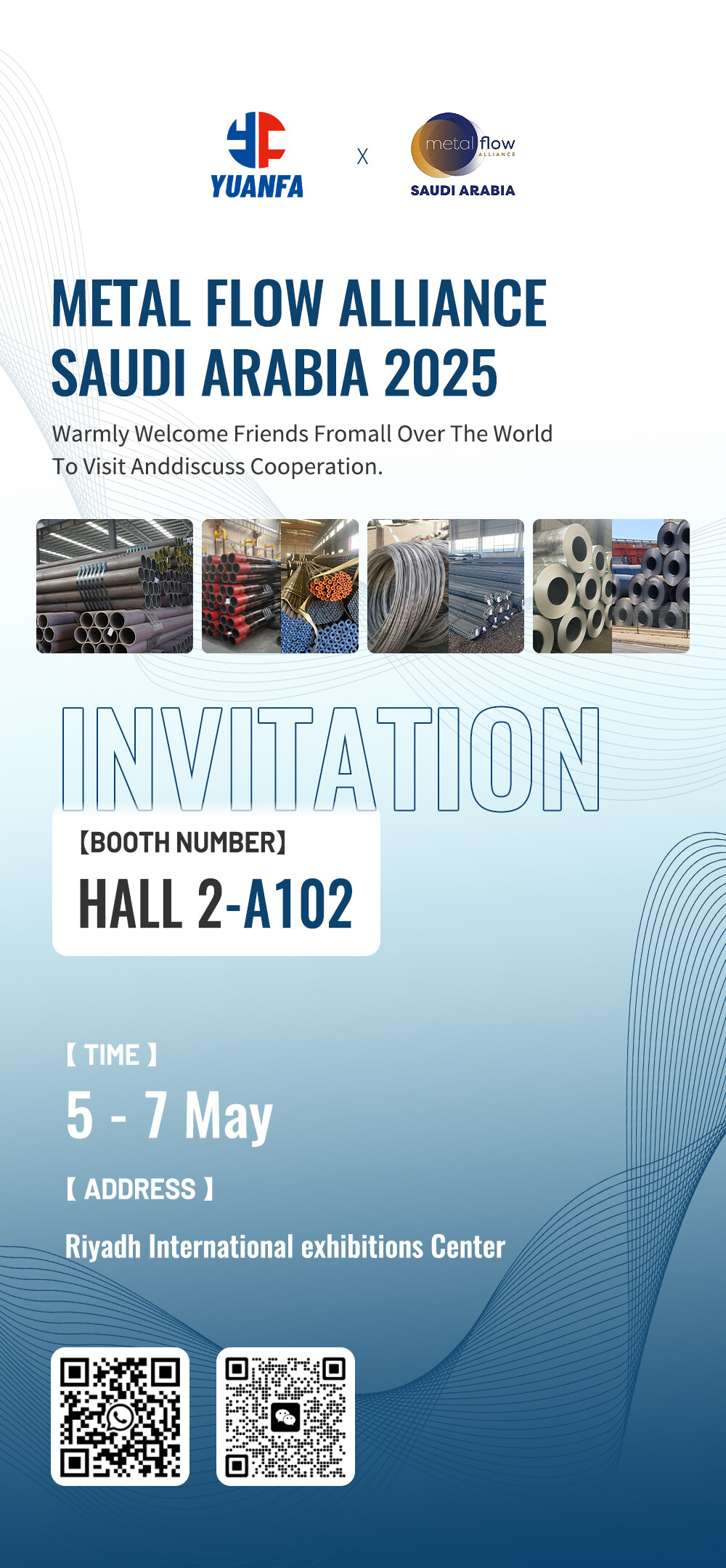 Exposición en Arabia Saudí en mayo de 2025
