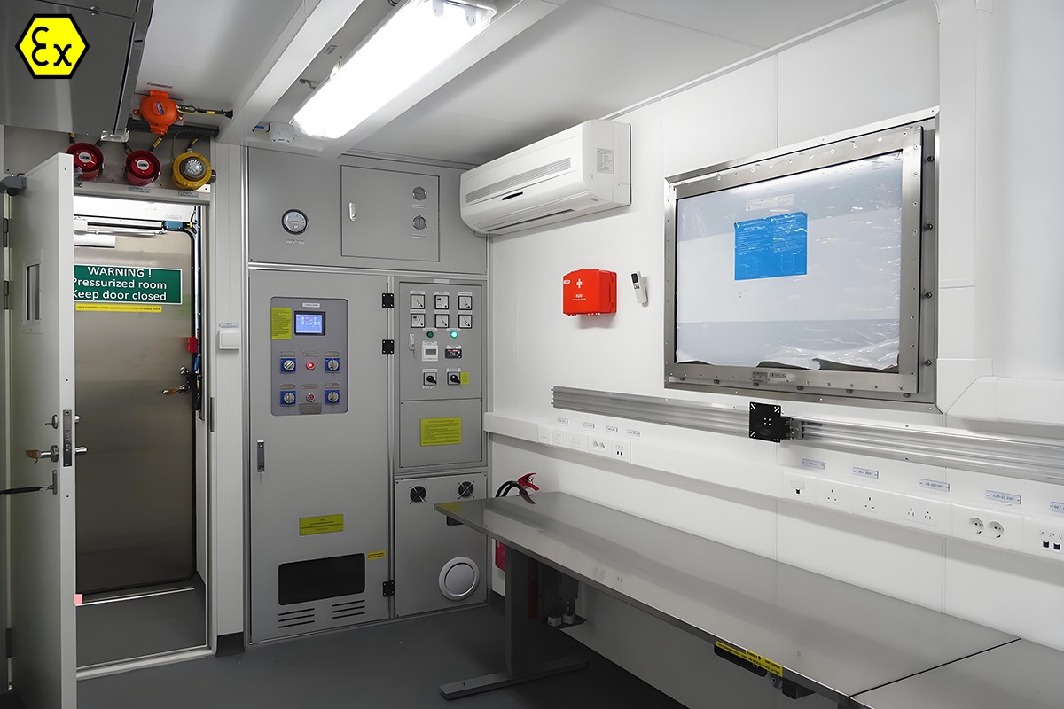 Explosion Proof Pressurized Analysis Cabin