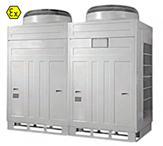 Unidad de aire acondicionado multisplit VRV inverter antideflagrante CNWINNEX | Sistema HVAC industrial antideflagrante de uno a múltiples con ahorro de energía