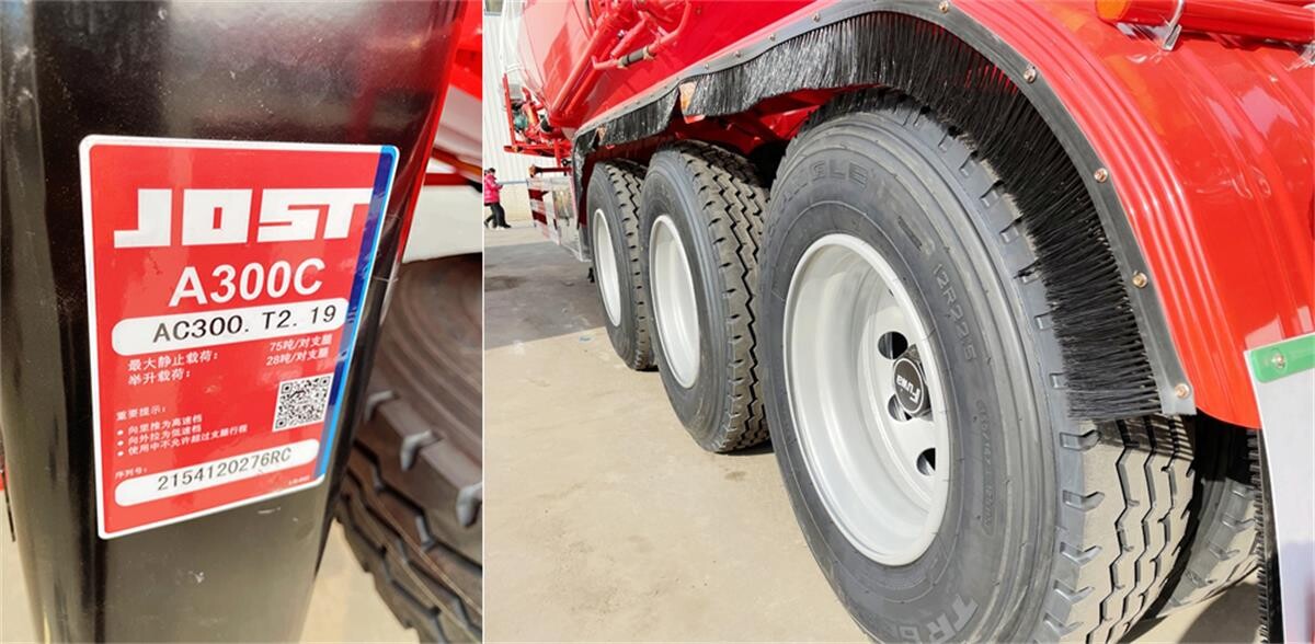 Bulk Cement Tanker Semi Trailer