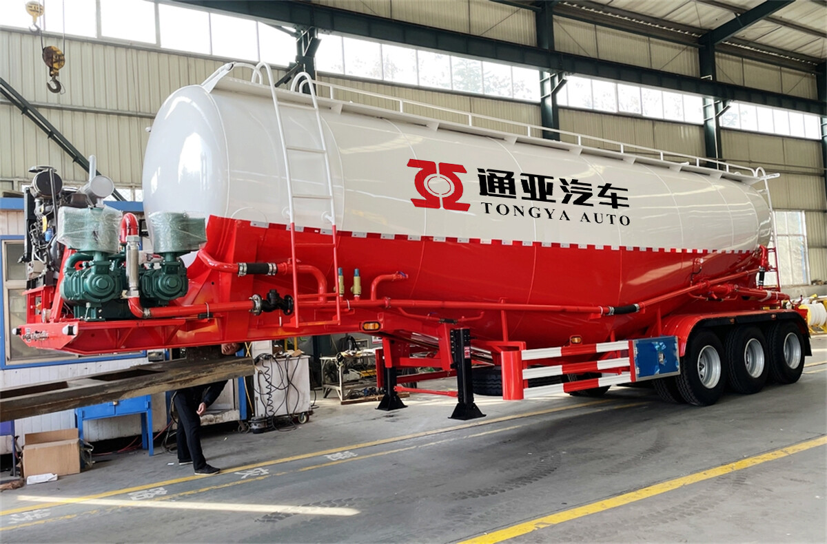 Bulk Cement Tanker Semi Trailer