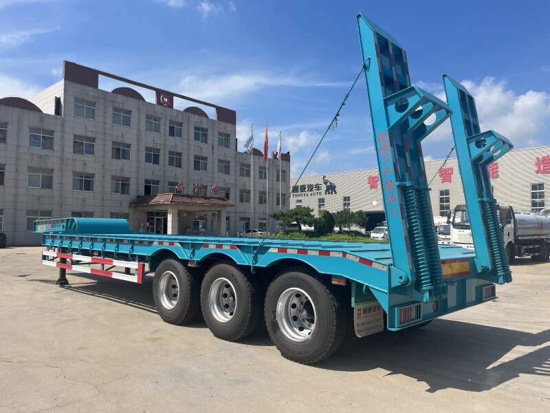 60T Low Bed Semi Trailer