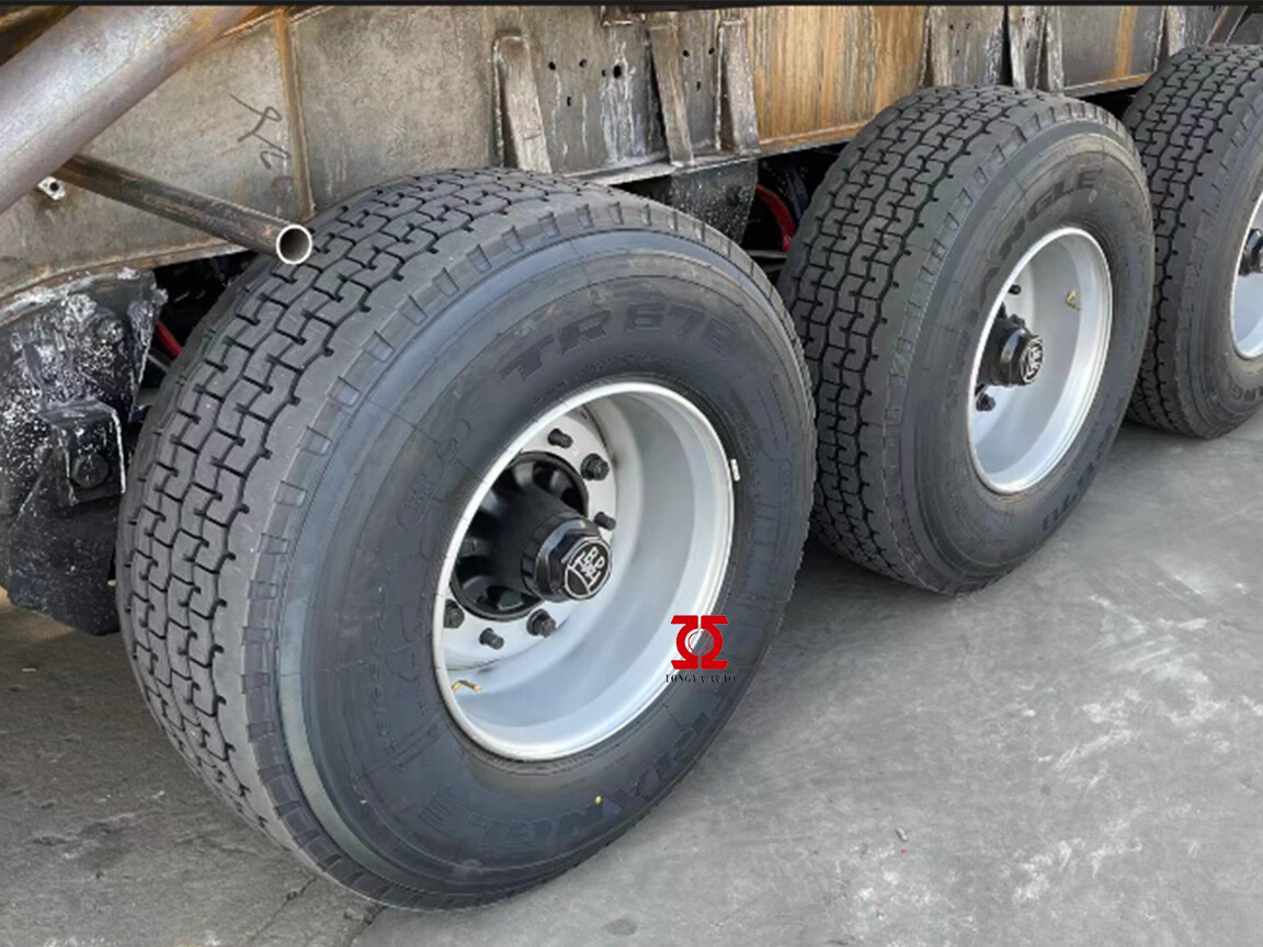3 AXLE FLATBED SEMI TRAILER to Saudi Arabia