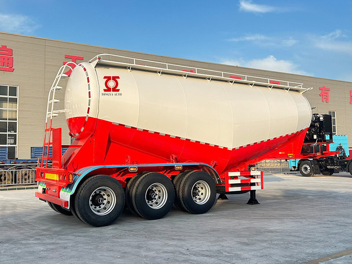 40T Bulk Cenemnt Tanker Semi Trailer with Diesel
