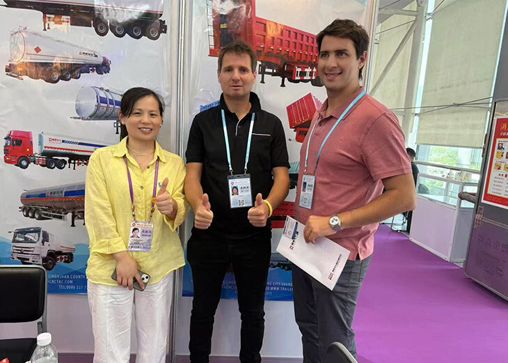 Tongya Automobile Co.,Ltd Semi Trailer at the 137th Canton Fair--Welcome to Visit Our Booth!