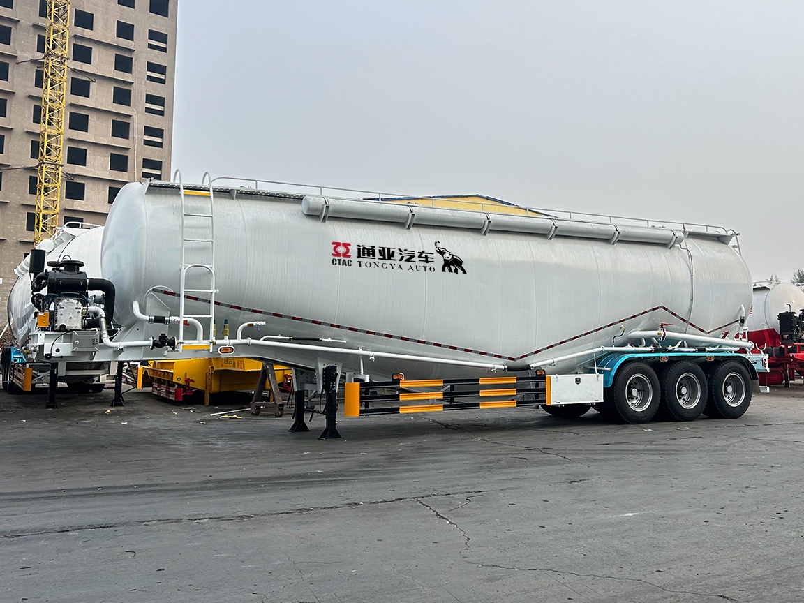 60T Powde Tanker Semi Trailer with BPW Axle