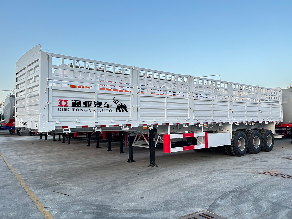 40T Bulk Cargo Transport Fence Semi Trailer